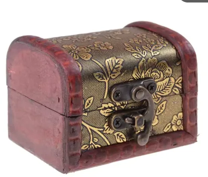 Mini crystal treasure chest