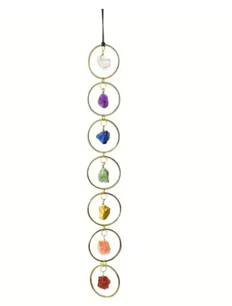 Chakra Hoop Hanging