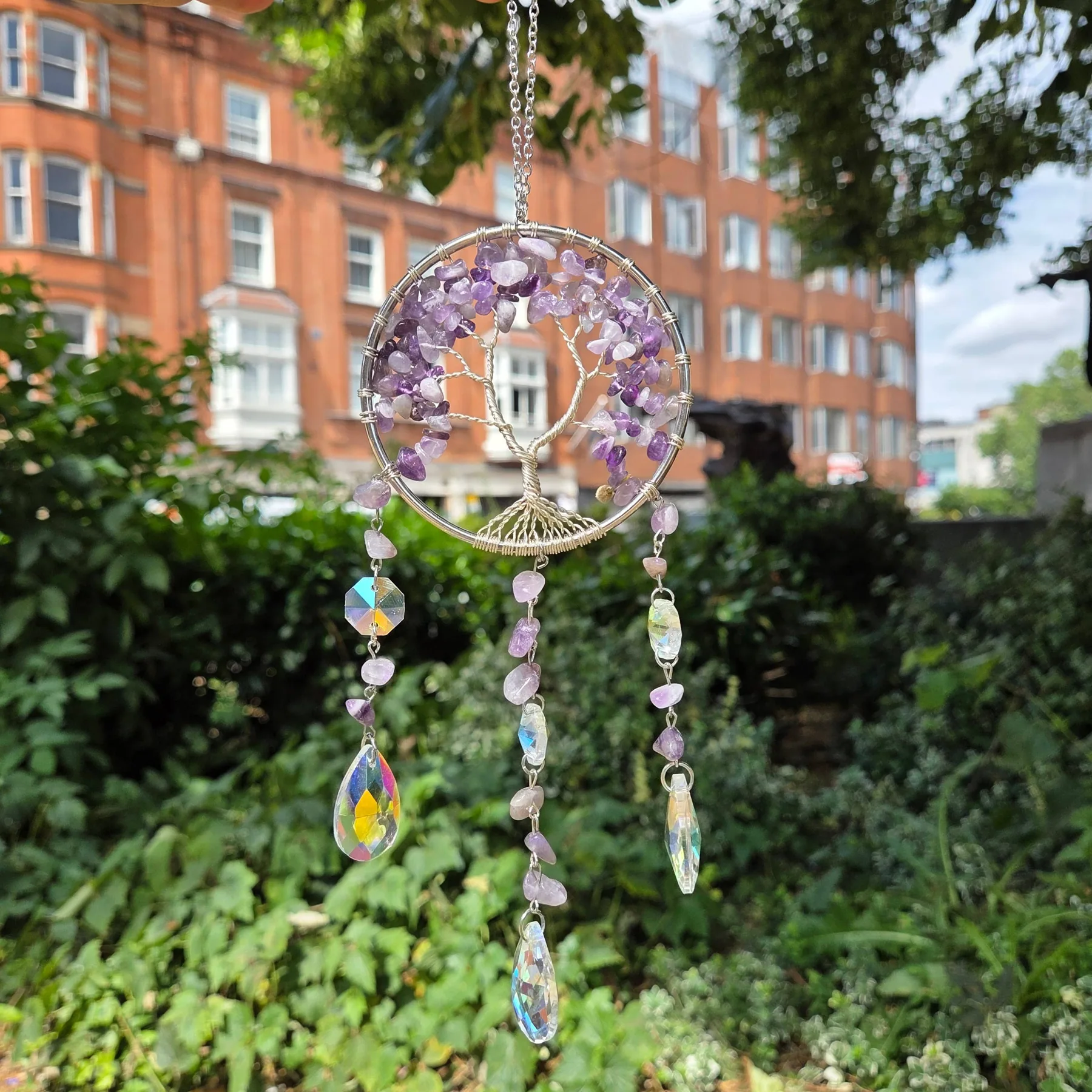 Crystal Tree Suncatcher, 30cm
