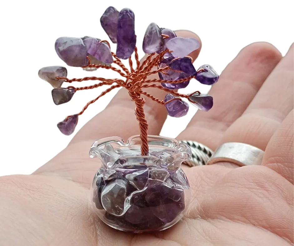 Mini Tree in Glass Pot