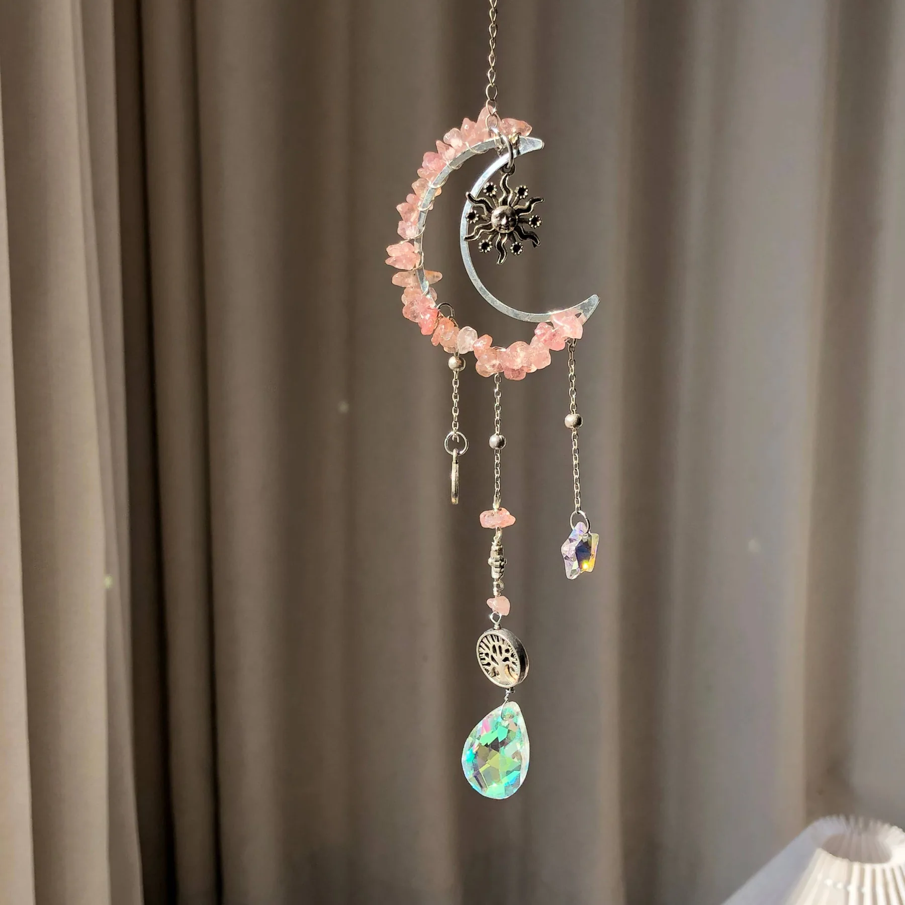 Strawberry Quartz Moon