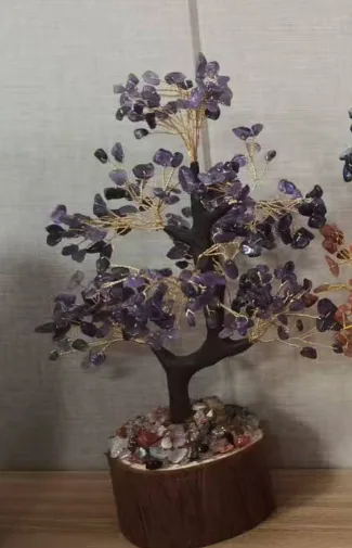 Large Chip Tree, Wooden Base