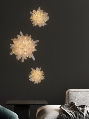 Crystal Points Wall Lamp