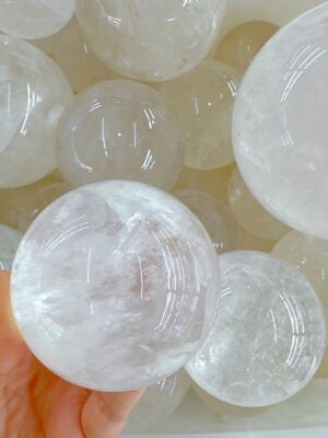 Clear Crystal Sphere
