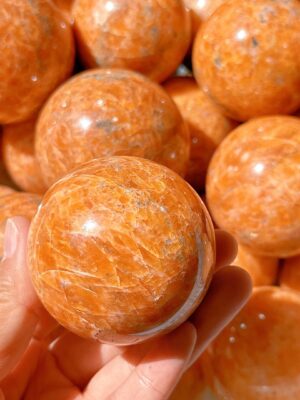 Sunstone Crystal Sphere