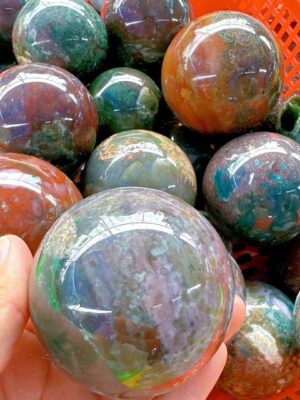 Ocean Jasper Crystal Sphere