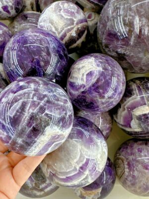 Dream Amethyst Crystal Sphere