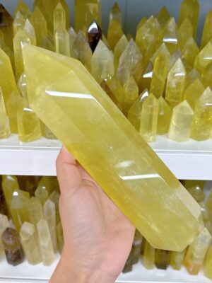 Citrine Quality B Crystal Obelisk Tower