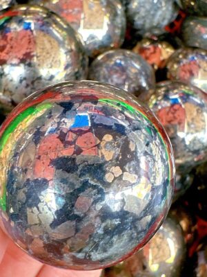 Pyrite Crystal Sphere