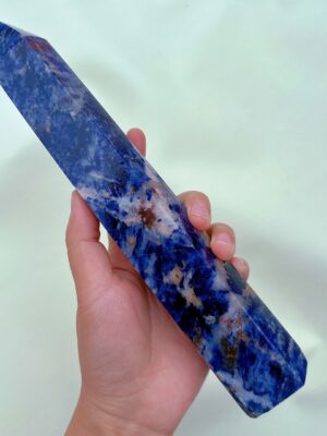 Sodalite Crystal Obelisk Tower