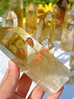 Citrine Quality A Crystal Obelisk Tower