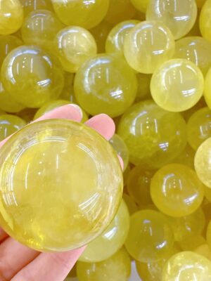 Citrine Crystal Sphere