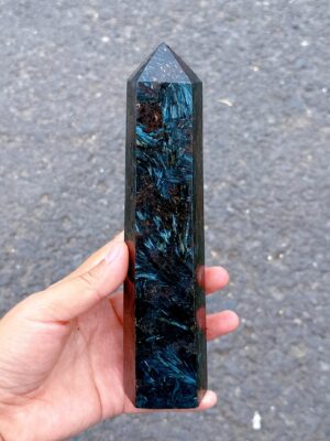 Astrophyllite Crystal Obelisk Tower