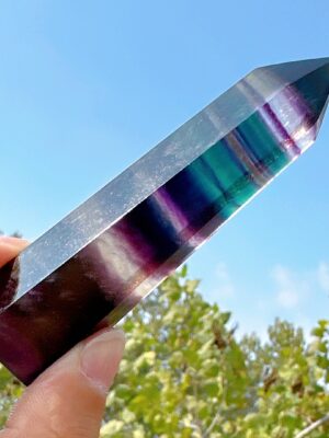 Rainbow Fluorite Tower
