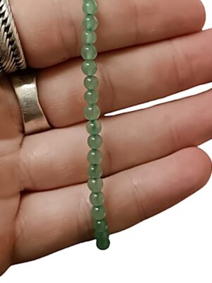 4mm Crystal bead bracelets · Aventurine