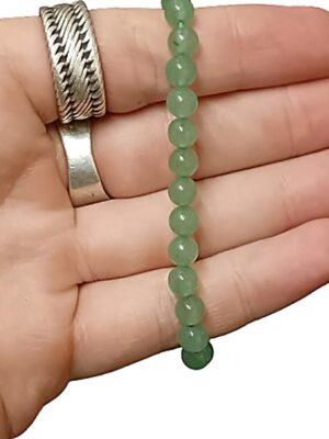 6mm Crystal bead bracelets · Aventurine