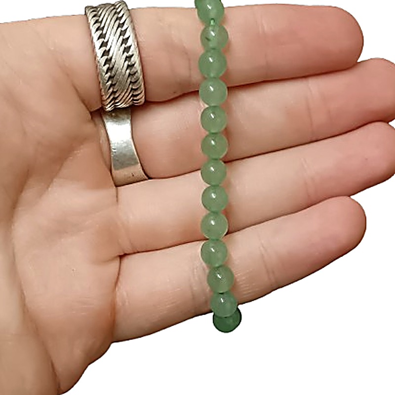 Aventurine 6mm bead bracelet