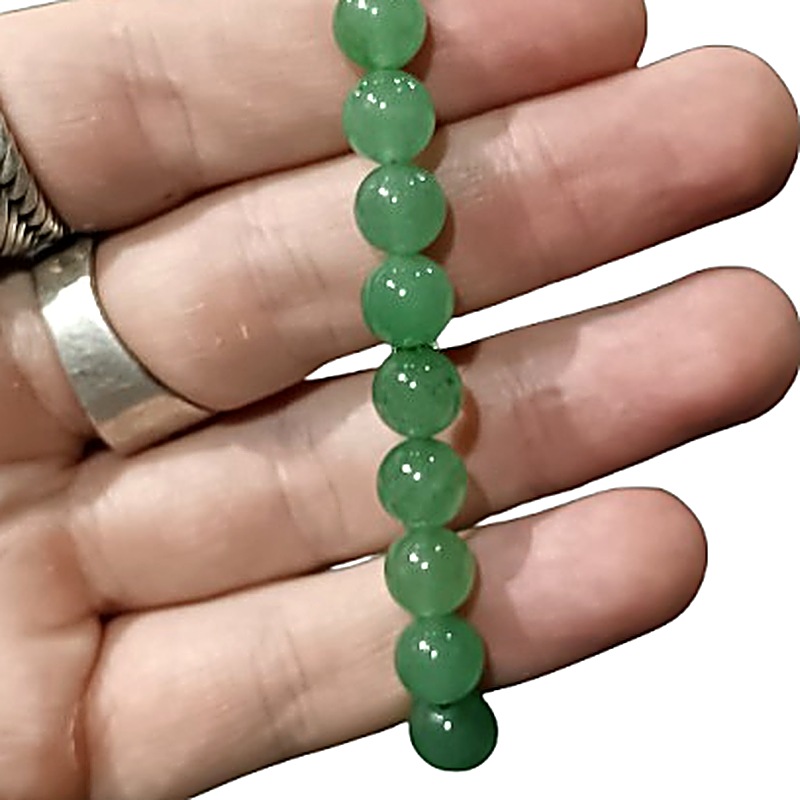Aventurine 8mm bead bracelet