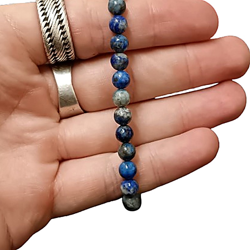 Lapis Lazuli 6mm bead bracelet