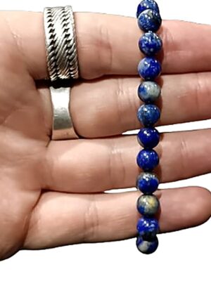 8mm Crystal bead bracelets · Lapis lazuli