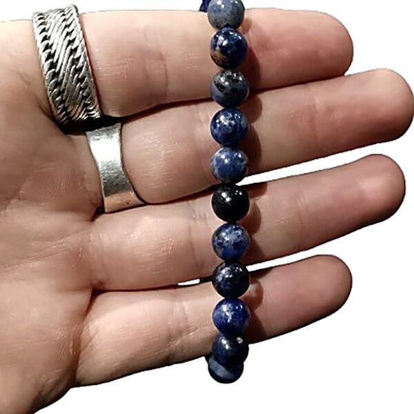 Sodalite 8mm bead bracelet