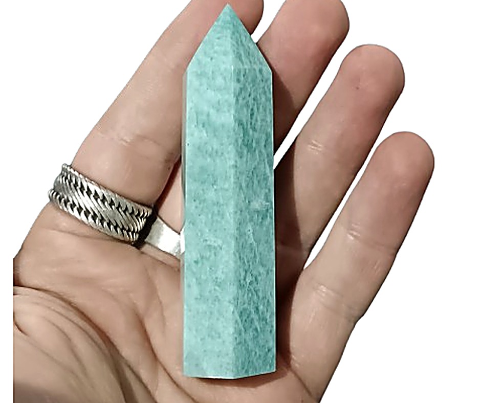 70g Small crystal towers · Amazonite