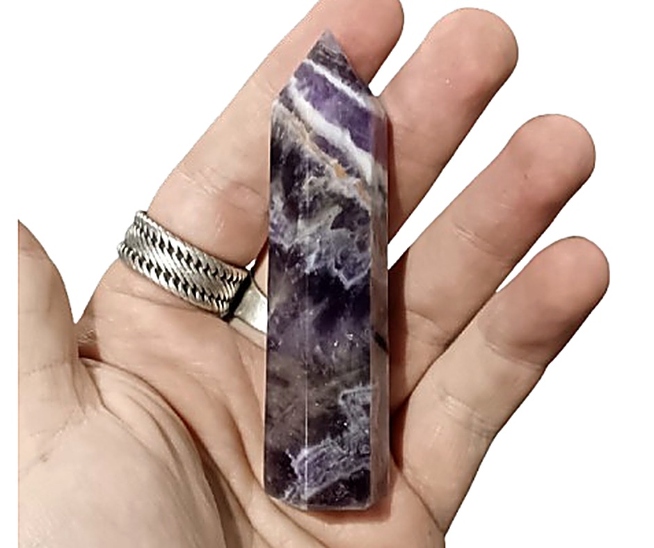70g Small crystal towers · Amethyst