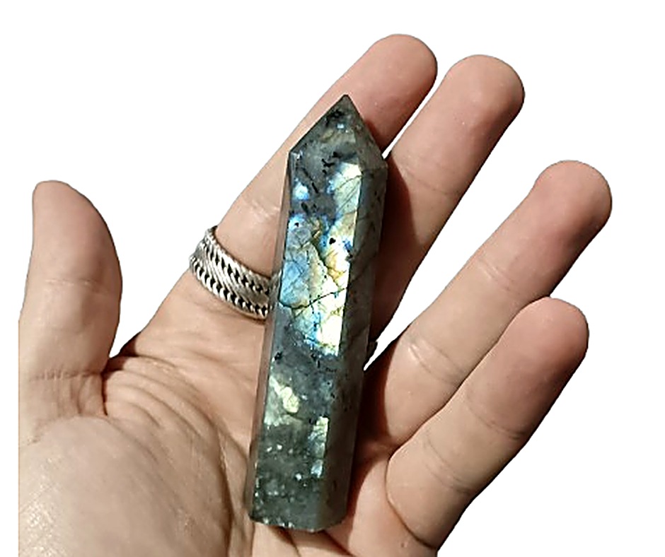 70g Small crystal towers · Labradorite