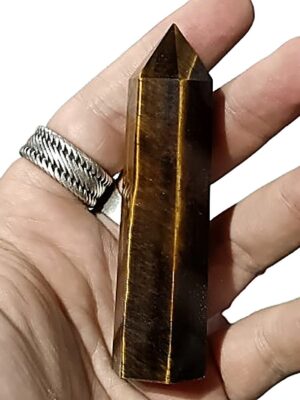 70g Small crystal towers · Tiger's eye