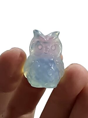 Mini Crystal Owl Carving