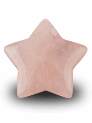 Mini Crystal Star · Rose Quartz
