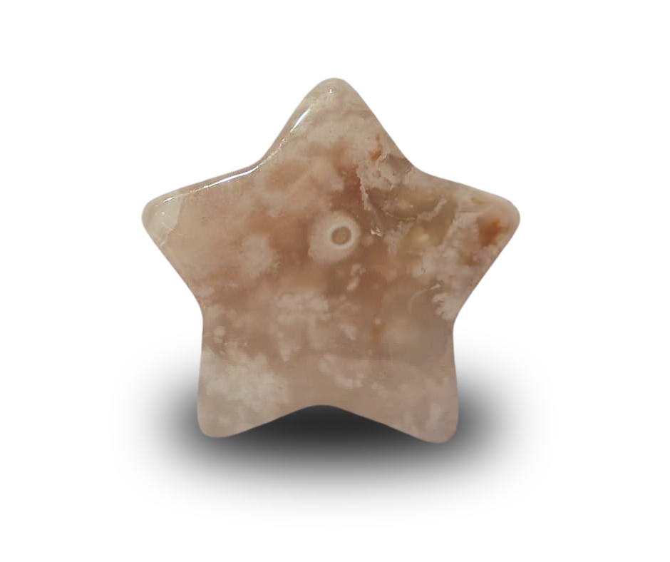Mini Crystal Star · Flower agate