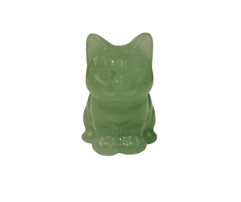 Mini Crystal Cat · Aventurine