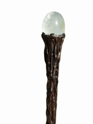 Crystal Tumblestone Wand · Clear quartz