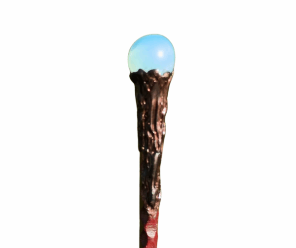 Crystal Tumblestone Wand · Opalite