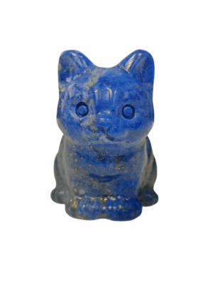 Mini Crystal Cat · Lapis lazuli