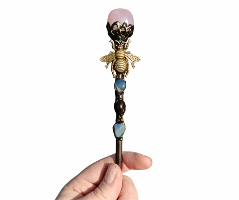 Bee Crystal Wand