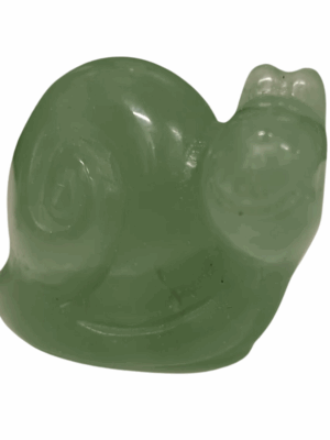 Mini Crystal Snail · Aventurine