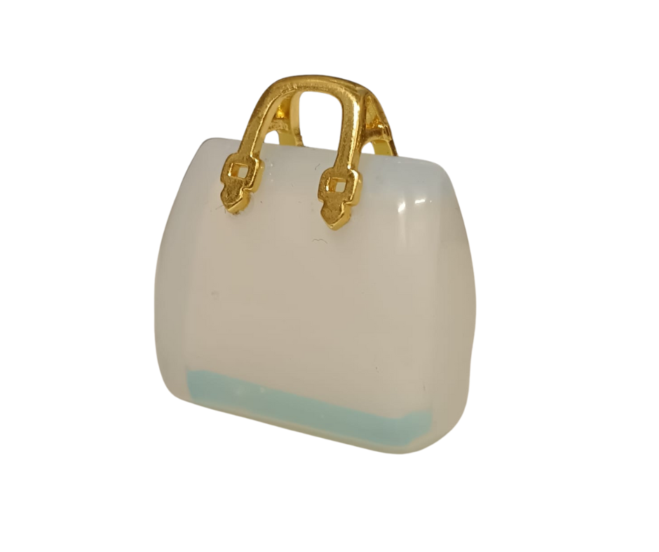 Mini Crystal Handbag · Opalite