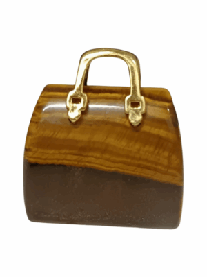 Mini Crystal Handbag · Tiger's eye