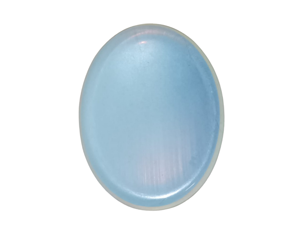 Oval Crystal Palmstone · Opalite