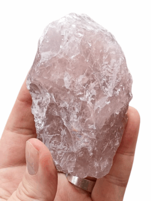 Large Rose Quartz Chunk (250–500g)