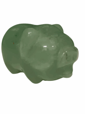 Mini Crystal Pig · Aventurine