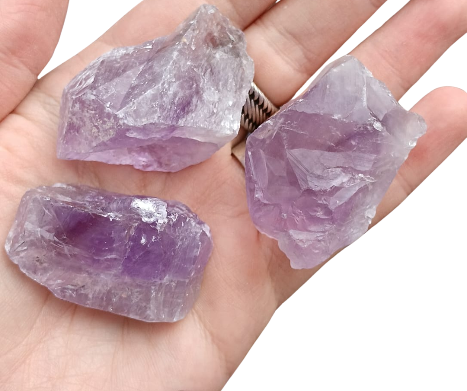 Light Amethyst mini rough