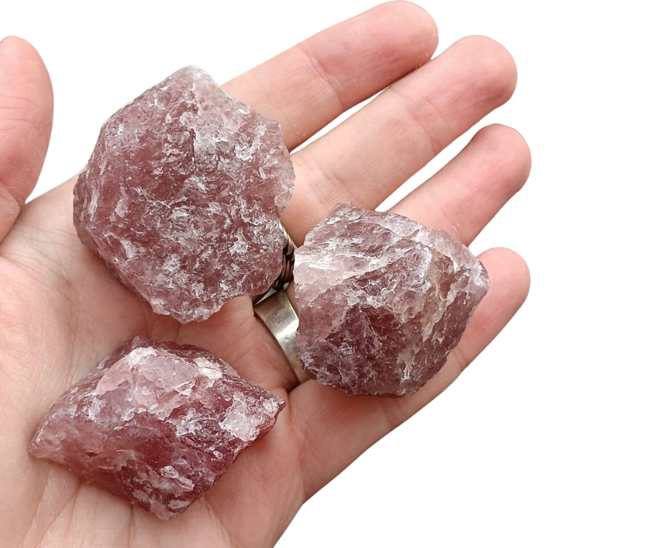 Strawberry Quartz mini rough