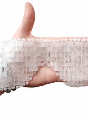Crystal Eye Mask · Clear Quartz