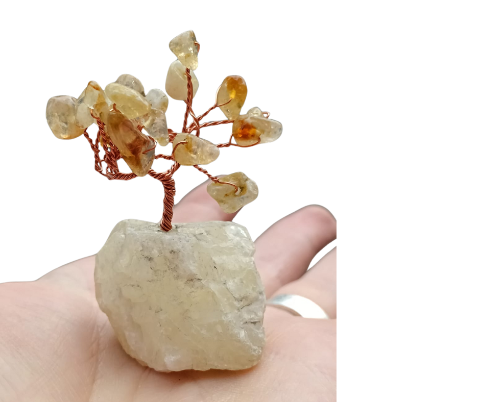 Mini Crystal Tree · Citrine