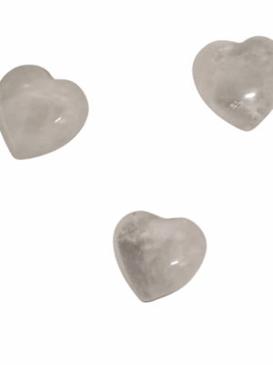 Mini Crystal Heart · Clear Quartz