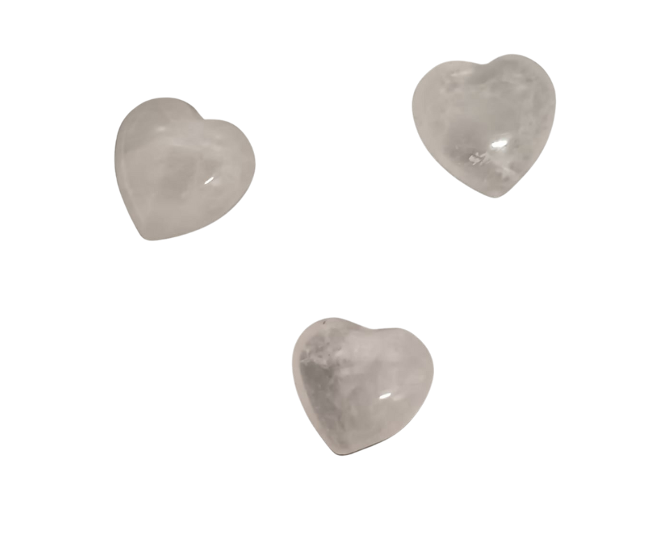 Mini Crystal Heart · Clear Quartz