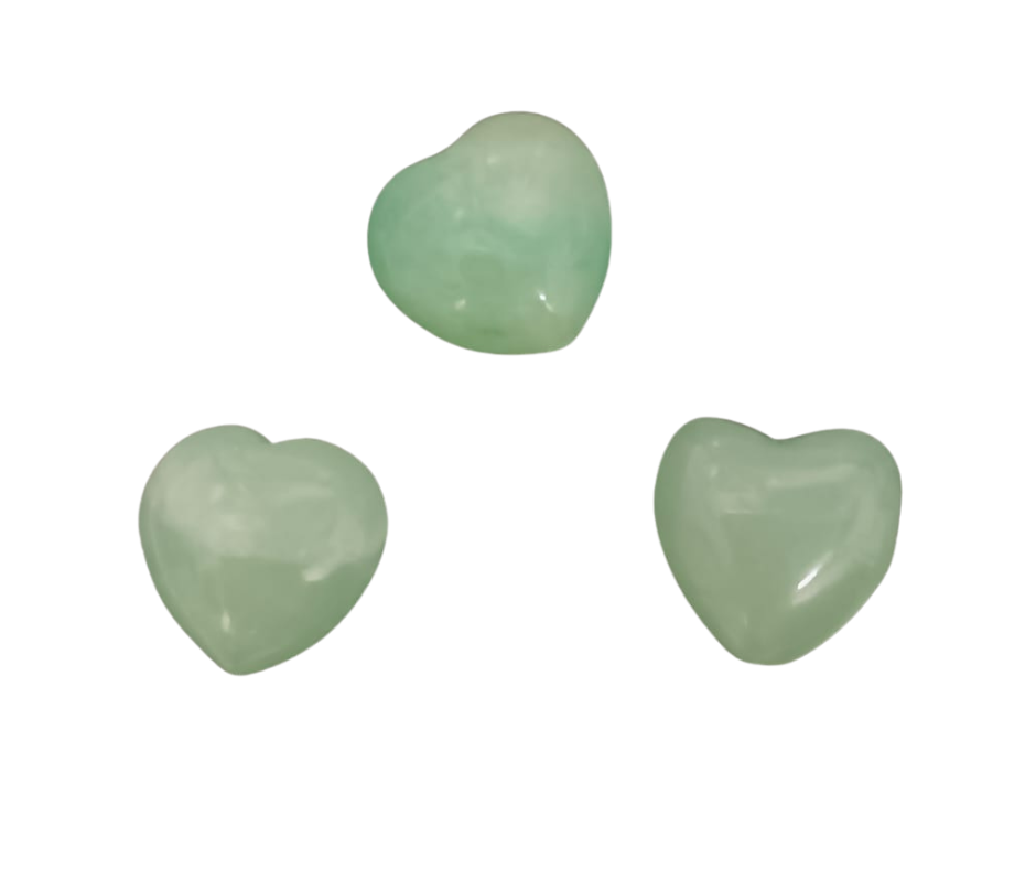 Mini Crystal Heart · Aventurine